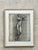 Vintage 1930s Original Pencil Sketch of Man For Sale - Image 4 of 11