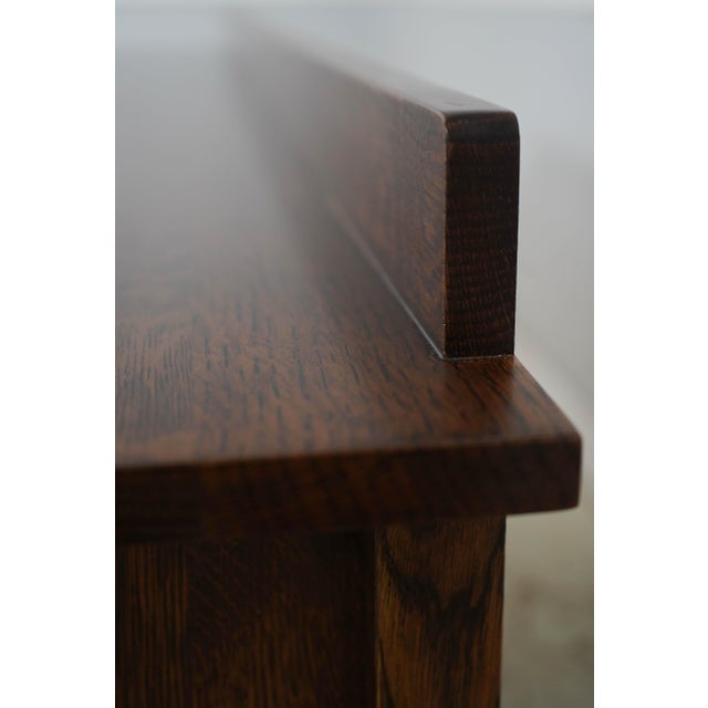 Brown Stickley Mission Oak 9 Drawer Dresser For Sale - Image 8 of 18