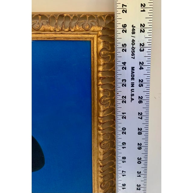 Paint Late 20th Century Fernando Botero (After) “Dancing Couple” Oil on Canvas, 27” X 23” Framed For Sale - Image 7 of 8