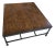 Paul Ferrante Walnut Coffee Table For Sale