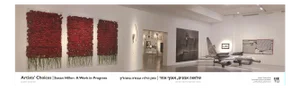 2010 Susan Hiller 'A Work in Progress' Contemporary Red,Gray Israel Offset Lithograph