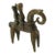 Early 20th Century Ketoko Brass Horseman Chad For Sale
