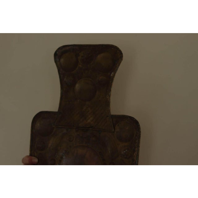 Large Mid-Century Baroque Swedish Brass Sconces, Set of 2 For Sale - Image 13 of 16