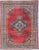 1900 - 1909 1900s Hand Knotted Antique Persian Sultan Abad Rug - 7'9"x 9'8" For Sale - Image 5 of 5