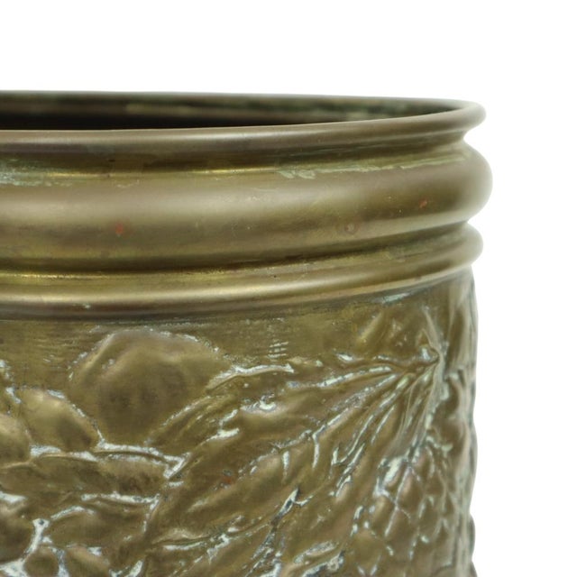 French Antique Copper Flower Pot Jardinière, 19th Century For Sale - Image 14 of 18