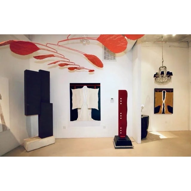 Contemporary Large Impressive Indoor Hanging Mobile Sculpture by Artist Scott Donadio, 6 Ft. For Sale - Image 3 of 11