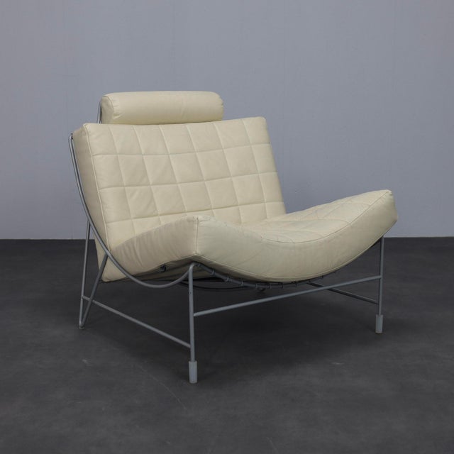 Vintage Volare Leather Lounge Chair by Jan Armgardt for Leolux, 1990s For Sale - Image 9 of 9
