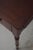 Wood Antique 19th Century 2 Drawer Mahogany Sheraton Server Desk For Sale - Image 7 of 18
