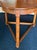 Mid Century Trefoil, Clover Leaf Side Table With Faux Bamboo Carved Legs For Sale - Image 4 of 8