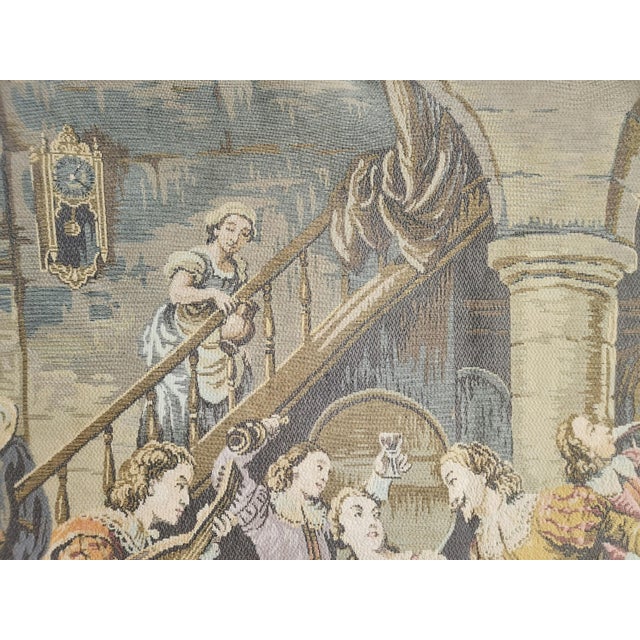 French Jacquard Tapestry, 1940s For Sale - Image 10 of 18