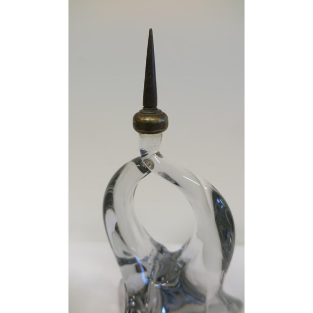 Crystal Glass Sculpture Abstract For Sale - Image 12 of 13