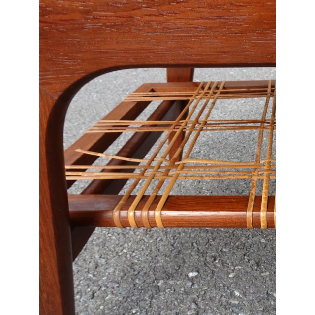 Dutch Teak Coffee Table by Louis Van Teeffelen for Wébé, 1950s For Sale - Image 13 of 14