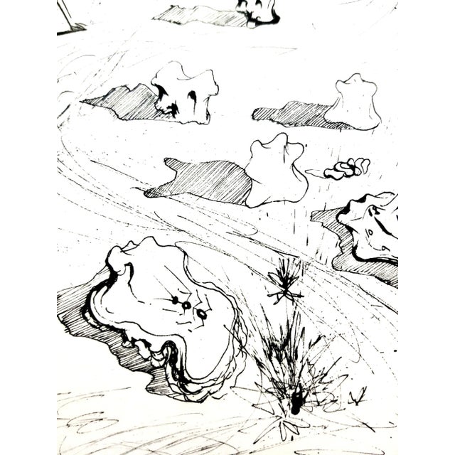 The Trenches Etching by Salvador Dali, 1967 For Sale - Image 4 of 10