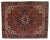 Antique Persian Heriz Rug - 11'04 x 14'05 For Sale - Image 4 of 5