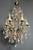 1970s Italian pearl and crystal chandelier For Sale - Image 4 of 12