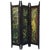 20th Century Arts & Crafts Folding Screen & Hand Painted Decoration Room Divider For Sale