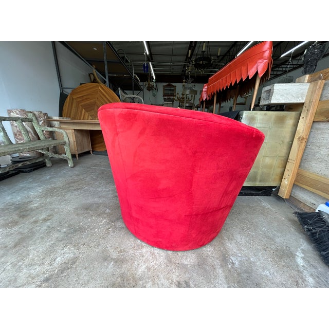 Textile 1980s Vladimir Kagan for Directional Attributed Serpentine Sofa For Sale - Image 7 of 12