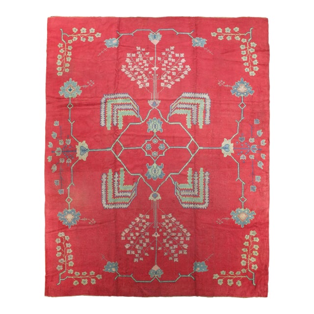 Antique Donegal Rug 11'9" X 15'0" For Sale