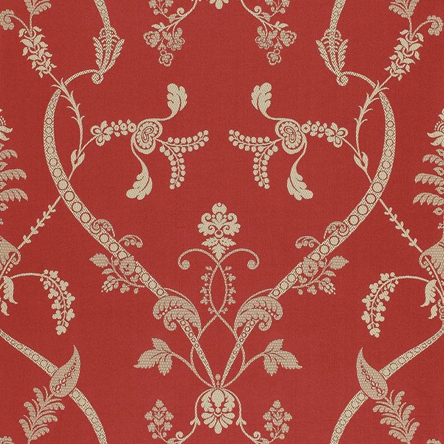 A fresh take on a timeless motif, Parc Monceau features a stylized acanthus pattern on a silk ground. Twisting scrolls of...