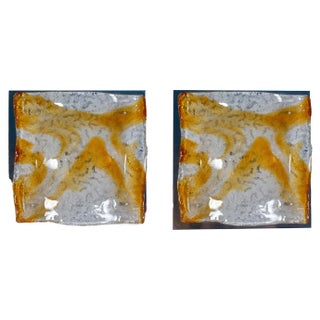 Sconces by Mazzega, 1970s, Set of 2 For Sale