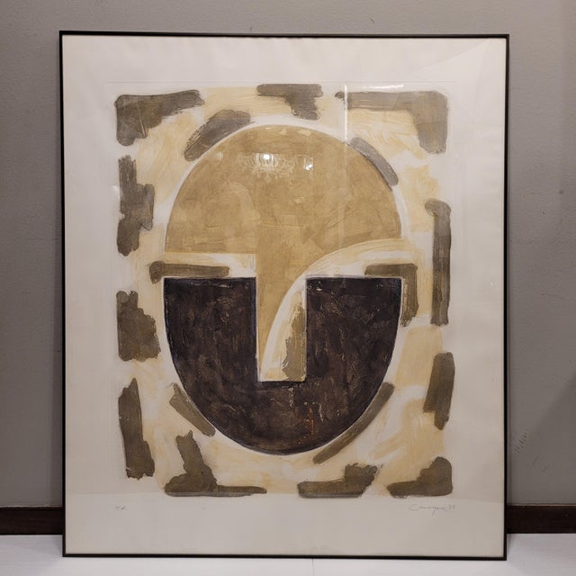 1980s Rafael Canogar, Head, 1987, Etching For Sale - Image 5 of 18