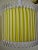 Mid-Century Modern White and Yellow Iron Chandelier For Sale - Image 6 of 11