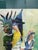 Wood Pedro Lobos Framed Painting, Mid 20th Century For Sale - Image 7 of 12