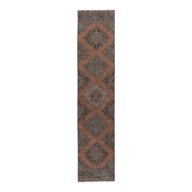 Turkish Oushak Runner Rug 2'11'' X 13' For Sale