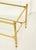 Mid 20th Century French Modern Rectangular Low Tables of Brass and Glass - Two Available For Sale - Image 5 of 13