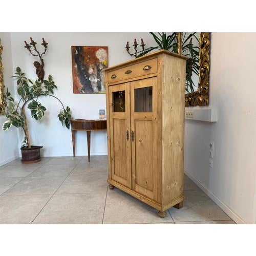 Rustic Vertico Cabinet in Softwood For Sale - Image 9 of 13