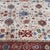 Ivory Persian Ziegler Hand-Knotted Wool Rug - 8' X 9'9" For Sale - Image 10 of 11