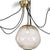 This chandelier’s hand-crafted glass shades suspended from rope cords lend a distinct, artisan effect that can create a...