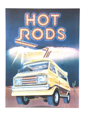 Tony Mascio, "Hot Rods," Lithograph