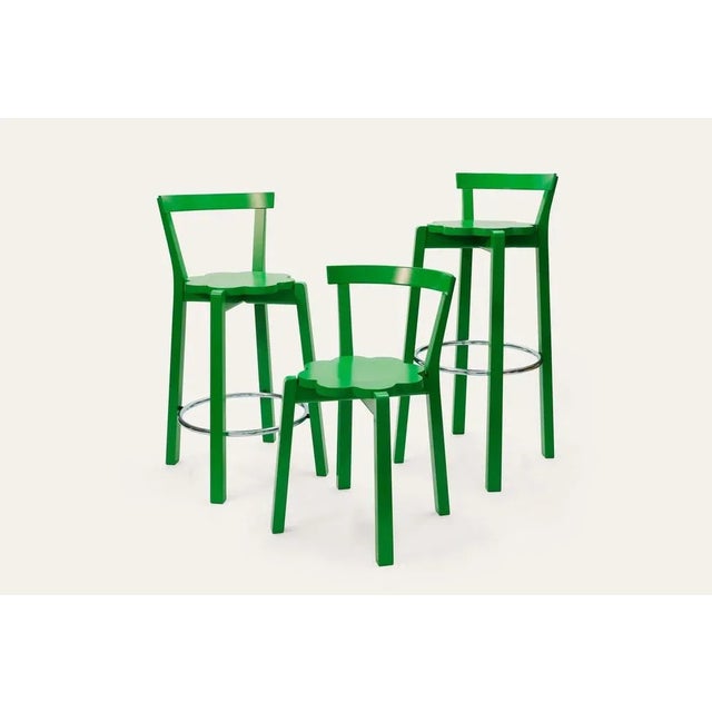 Not Yet Made - Made To Order Green Blossom Chair by Storängen Design For Sale - Image 5 of 8
