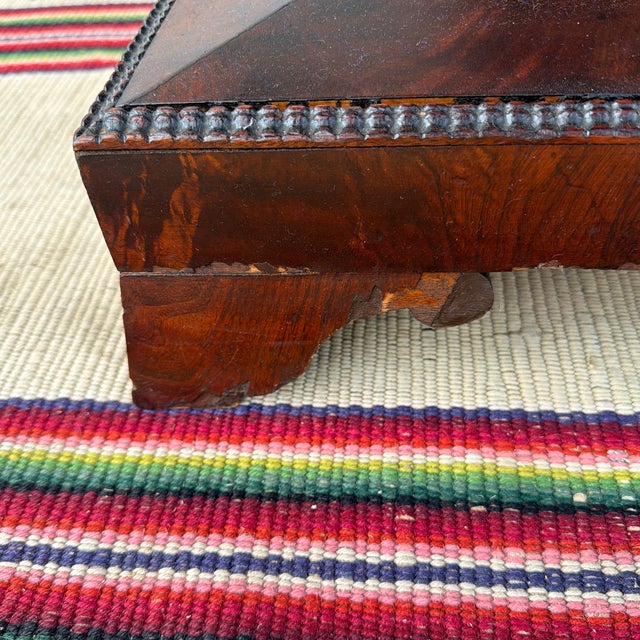 Antique American Victorian-Empire Mahogany Parlour Table, Circa 1840s For Sale - Image 6 of 12