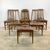 1960s Young Manufacturing Attributed Walnut Dining Chairs - Set of 6 For Sale - Image 16 of 18