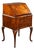 Queen Anne Walnut Bureau, 1930s For Sale