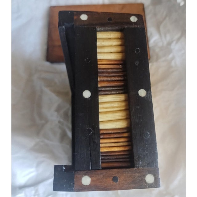 Vintage Porcupine & Ebony Quill Box For Sale - Image 12 of 18