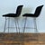 Vintage Harry Bertoia for Knoll Inc. Chrome Bar Stools Fully Upholstered - Set of Two For Sale In New York - Image 6 of 7