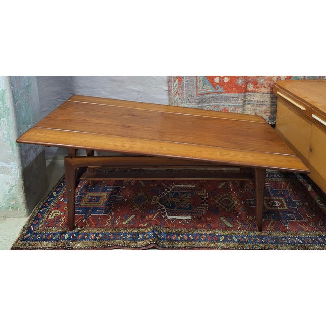 Teak Metamorphic Coffee and Dining Table from Trioh, Denmark, 1960s For Sale - Image 12 of 18
