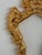 Goldenrod Italian Hollywood Regency Rococo Gilt Ceramic Wall Mirror Frame For Sale - Image 8 of 13