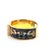 Modern Hermès Paris Vintage "Loquet" Equestrian Enamel & Gold-Plated Bangle Watch For Sale - Image 3 of 6