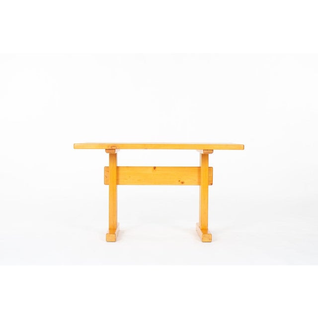 Table by Charlotte Perriand for Les Arcs in the fifties All in pine I have official proof of authenticity such as vintage...