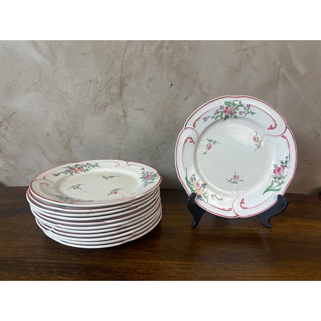 19th Century Service from Luneville, 1890s, Set of 49 For Sale - Image 10 of 18
