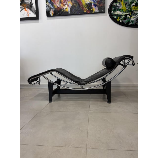 LC4 Chaise Lounge by Le Corbusier for Cassina, 1990s For Sale - Image 17 of 18