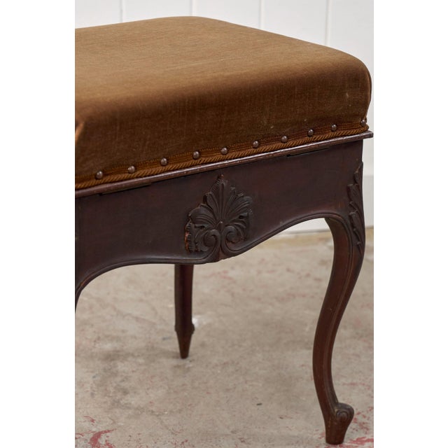 19th Century Carved Piano Stool For Sale - Image 4 of 8