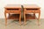 1970s Hekman French Provincial Louis XV Carved Walnut Nightstands or Side Tables, Pair For Sale - Image 5 of 16