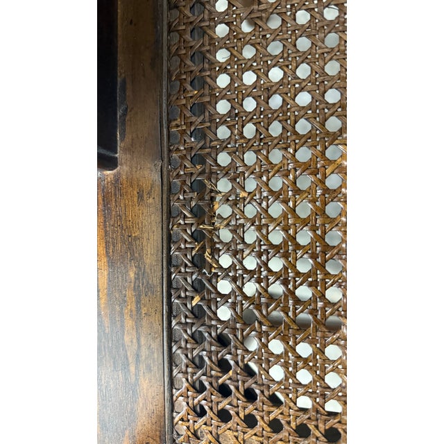 Set of 6 Henredon Caned Barrel Chairs, 1980s For Sale In Miami - Image 6 of 6