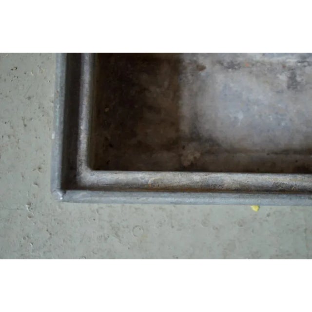 1950s Industrial Metal Crate from Bosch, 1950s For Sale - Image 5 of 8