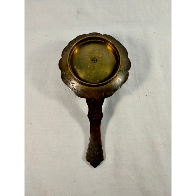 This is a lovely example of champlevé artistry from the late 1800s. As the use of chamber candlesticks was de rigueur, the...